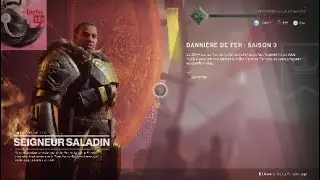 Banni&egrave;re de Fer Saison 3  Destiny 2 by EricYou