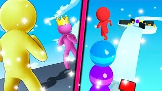 Stack Rider Vs Giant Rush All Levels Android iOS Gameplay Walkthrough 4K Nr 31