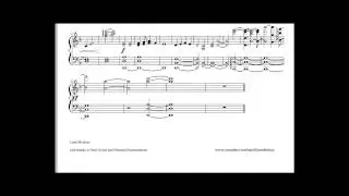 Nightsong Part 1 piano sheet music (World of Warcraft)