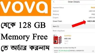 🎁 128 GB Memory Free ordered from VOVA app || Vova app Freebies product order process A to Z ||