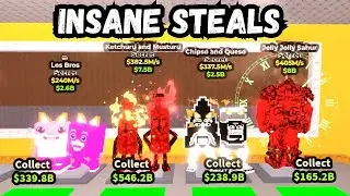 STEALING SUPER RARE ITEMS IN ADMIN ABUSE | Steal a Brainrot 