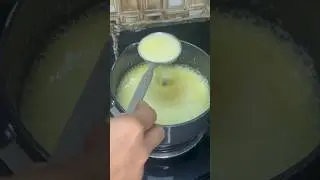 Ghee from Amul butter salted butter/ghee in 10minute#shortvideo #viralshort #easyrecipe