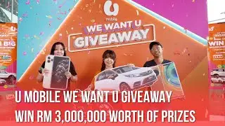 U Mobile, мы хотим, чтобы вы раздавали подарки: вот как вы можете выигрывать автомобили, велосипеды и телефоны каждый день