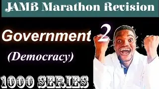 2025 JAMB 1000 Government Likely Question(part 2) JAMB Government Past Questions and Answer #cbt