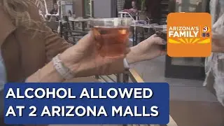 New law will allow alcohol while shopping at two Arizona malls