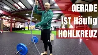 Kreuzheben Startposi - GERADE ist häufig Hohlkreuz!