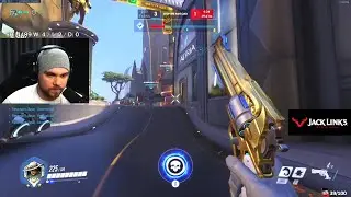 ml7 showing his McCree skill! 37 elims! [ Overwatch Season 26 Top 500 ]