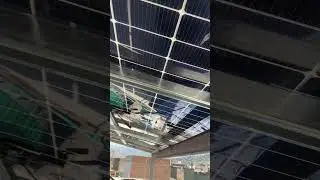 Painting or colouring a gaurder type structure for solar panels. What&rsquo;s the advantage of it? #solar