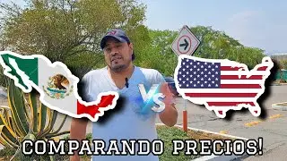 COMPARACION DE PRECIOS 2024 M&eacute;xico vs Estados Unidos &iquest;DONDE ES MAS BARATO?🤔