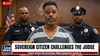 Sovereign Citizen Rejects Court &mdash; Judge Orders Jail After Refusing Fingerprints