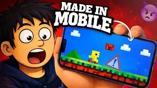 I Tried To Make a Game On Mobile - Never Do This Again 
