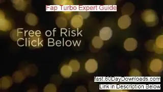 Fap Turbo Expert Guide 2014 (my review instant access)