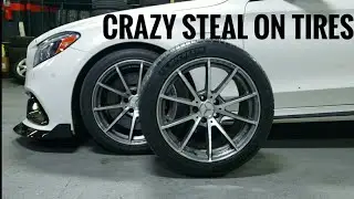 Super cheap powder coat special and michelin on c63