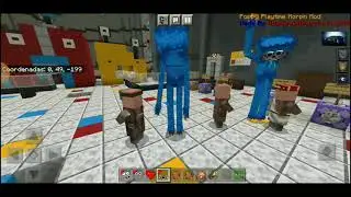 Poppy Playtime Addon Morph Test 2 / Play As A Huggy Wuggy In Minecraft