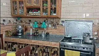جولة في مطبخي تغييرات بسيطة 😎🥰 روتين اليوم فشباب 💪