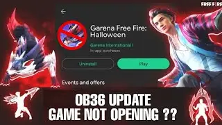 OB36 Update Free Fire 21 September🔥 Game Not Opening ?? 😱💥 #shorts #princerono