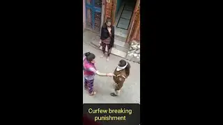 #coronavirus #curfew breaking punishment