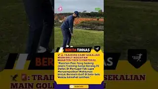 MAIN GOLF! KEGIATAN MAARTEN PAES SAAT LIBUR LATIHAN DI PORTUGAL #maartenpaes #timnasindonesia #golf