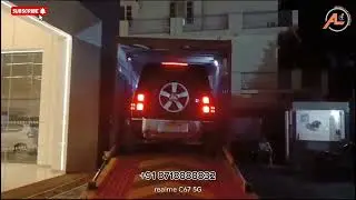 2025 Land Rover Defender SUV | Single Car Carrier Transport Service Bangalore to Ludhiana #defender