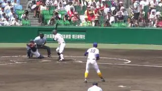 ≪選手権≫甲子園(2016)　準決勝　北海－秀岳館　３回裏