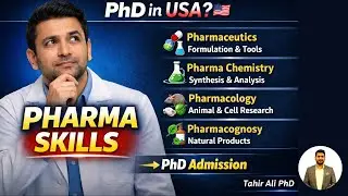 Skills Required for PhD in Pharmaceutical Sciences | USA & Abroad | Urdu/Hindi