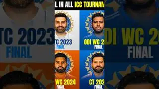 &ldquo;WTC ❌ ODI WC ❌ T20 WC ❌ Champions Trophy ❌ &ndash; Rohit Sharma ka ye record unreal hai 😳&rdquo;#cricket#shorts