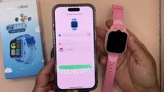 Подключение мобильного телефона к GPS-часам для детей
