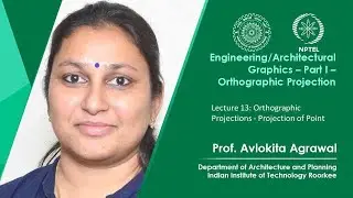 Lecture 13: Orthographic Projections &ndash; Projection of Points