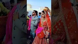 Welcoming newly wed couple #wedding #jaatculture #jaatni #love #pooniakingdom #marriage #decoration