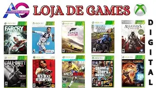 JOGOS XBOX 360  MID&Iacute;A DIGITAL ANDERSON GAMER