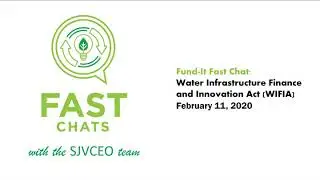 #19 Water Infrastructure Finance and Innovation Act