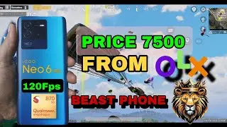 iQOO Neo 6 BGMI Test in 2025 | 3 Year Old Gaming Phone Still Beast? 🔥 Smooth+HDR + FPS Check! Part-2