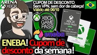 ENEBA! Chegou o CUPOM DE DESCONTO da SEMANA 1 de OUTUBRO! Aproveite o Game Pass | Arena Xbox