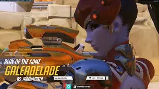 Gale DPS Main Widow gameplay! POTG! [ Overwatch Season 35 Top 500 ]