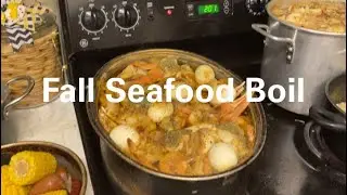 How To Do A Fall Seafood Boil #seafoodboil #seafood #fallseason #holidaycooking