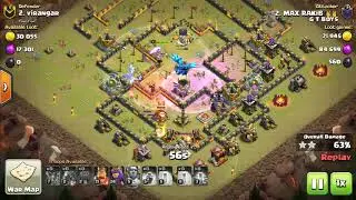 Th11 best 3 star war attack strategy 2019.electo dragon war attack.Game is On!th11 best attack.