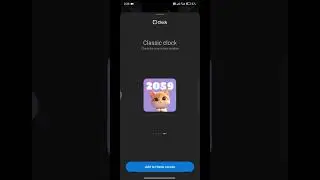 Hyperos 3 home screen clock change feature #hyperos #smartphone #hyperos3 #clock