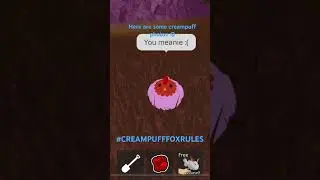 Game name: Creampuff fox study roleplay on roblox #creampuff fox