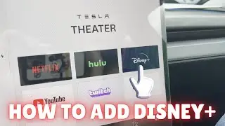 How to add Disney+ to the Tesla Theater