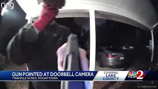 Deputies looking for man seen waving gun at doorbell camera in Mount Dora