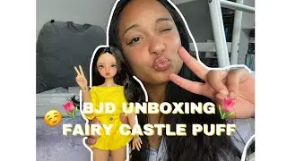 BJD UNBOXING - Fairy Castle Puff [CUTEST DOLL EVER!]