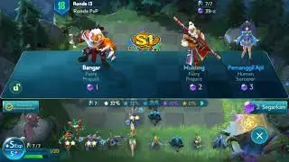 Combo Hero 6 Elf + 4 Druid + 3 Hunter - Chess Rush Indonesia