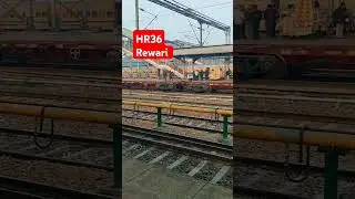 Rewari railway station 🚂 #travel #hr36 #rewaritoday #indianrailways #rewari