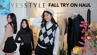 2022 Fall Wardrobe Essentials 🍂 | Huge Yesstyle Haul & Review