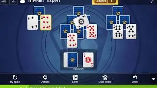 Microsoft Solitaire Collection: TriPeaks - Expert - June 23, 2020