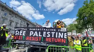 Palestinian Ambassador at PSC rally