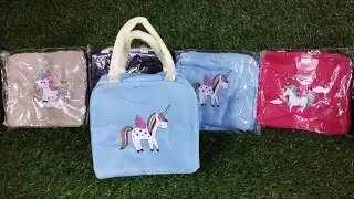 Lunch Bag | Insulated Lunch Bag | Tiffin Lunch Bag | Unboxing Video | Tiffin Bag | Unicorn Lunch Bag
