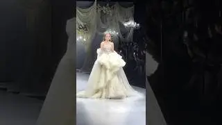 Elegant Bridal Runway Look ✨ | Royal Wedding Dress Inspiration 👰&zwj;♀️