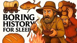 What Early Pioneers Ate To Survive The Old West | Boring History For Sleep