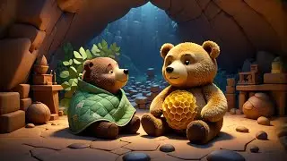Five Sleepy Bears Snore All Night | Bedtime Bear Song for Kids | Nursery Rhymes & Counting Lullaby